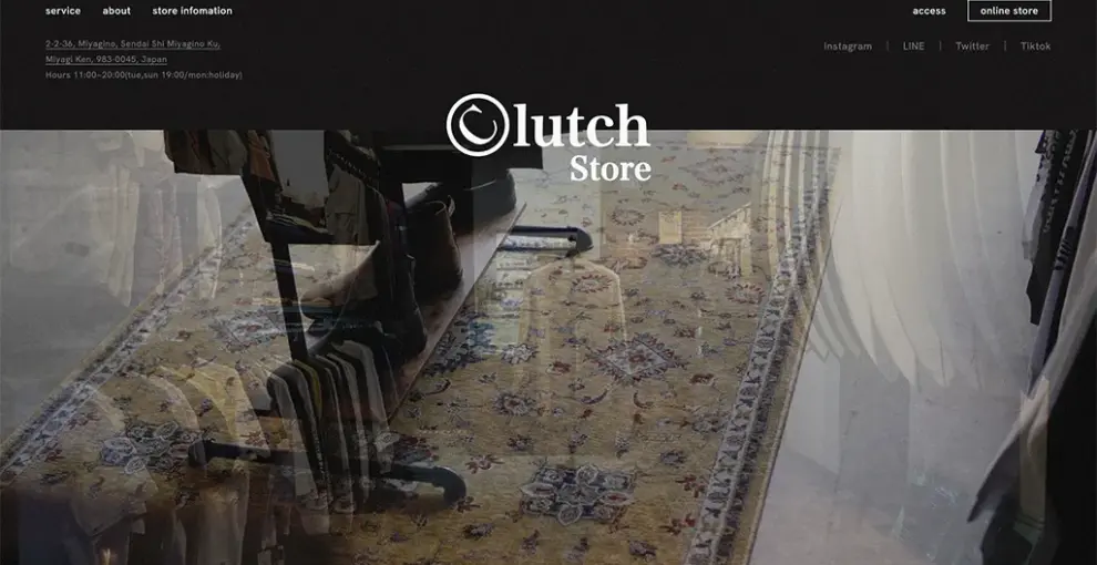 016 Clutch Store — website 100選 — #16